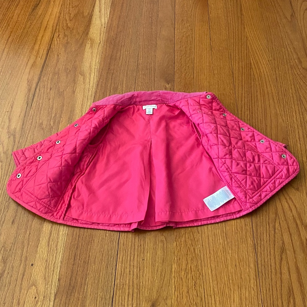 Ralph Lauren Pink Barn Puffer Jacket Quilted Design - Picture 4 of 6